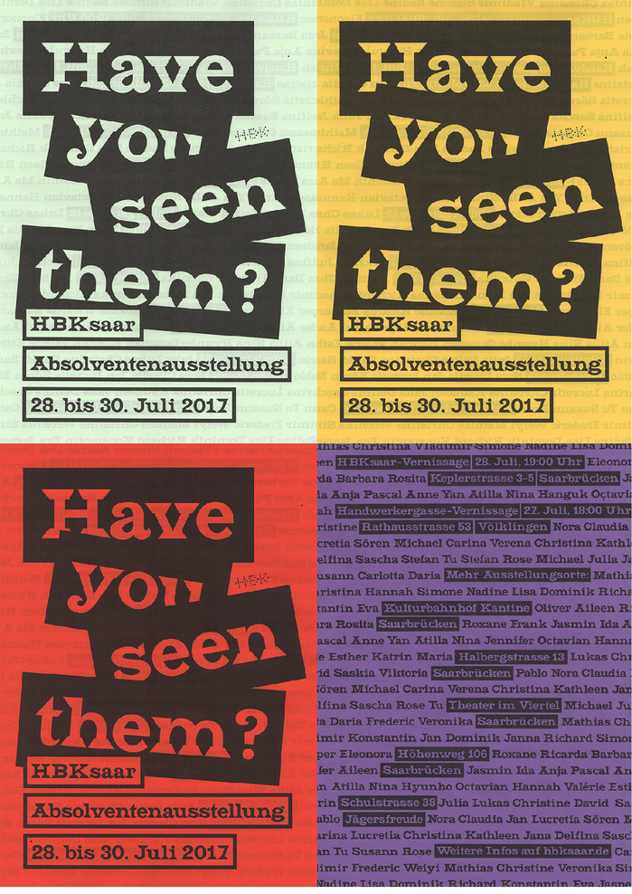 Have you seen them? 1