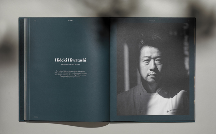 Hero spread for each person we featured in the book.