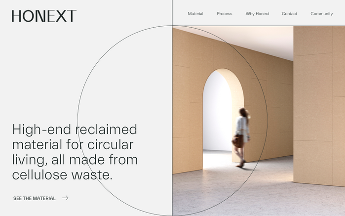 Honext website 4