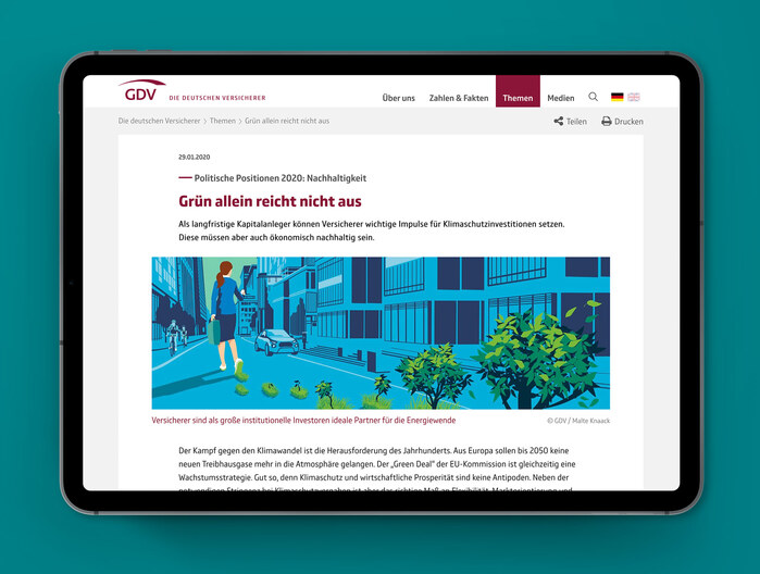 GDV identity and magazine (2018 redesign) 7