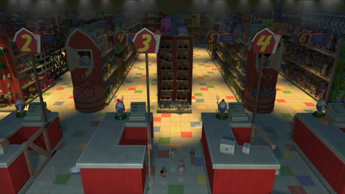 Al’s Toy Barn in Toy Story 2 2