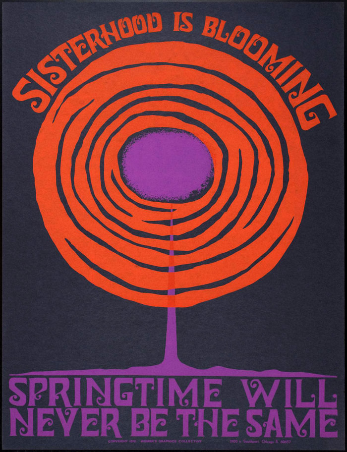 &ldquo;Sisterhood is Blooming&rdquo; poster 1