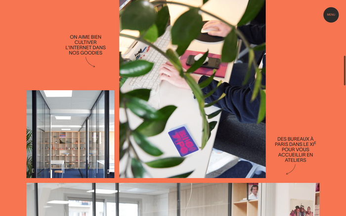 Datagif portfolio website 2