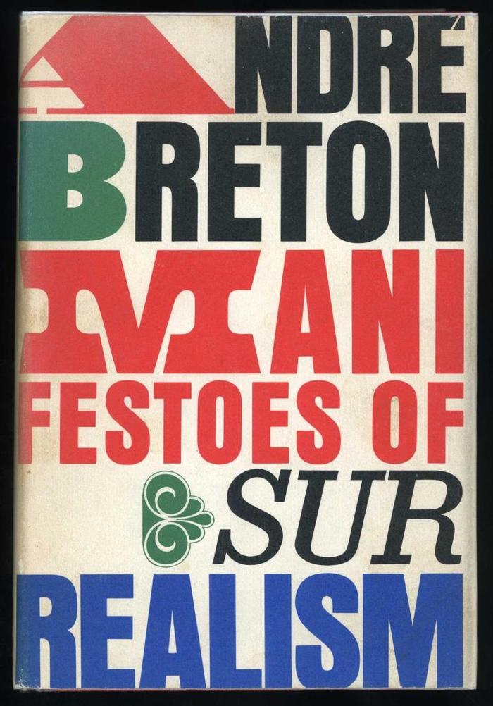 Manifestoes of Surrealism by André Breton, first English edition 1