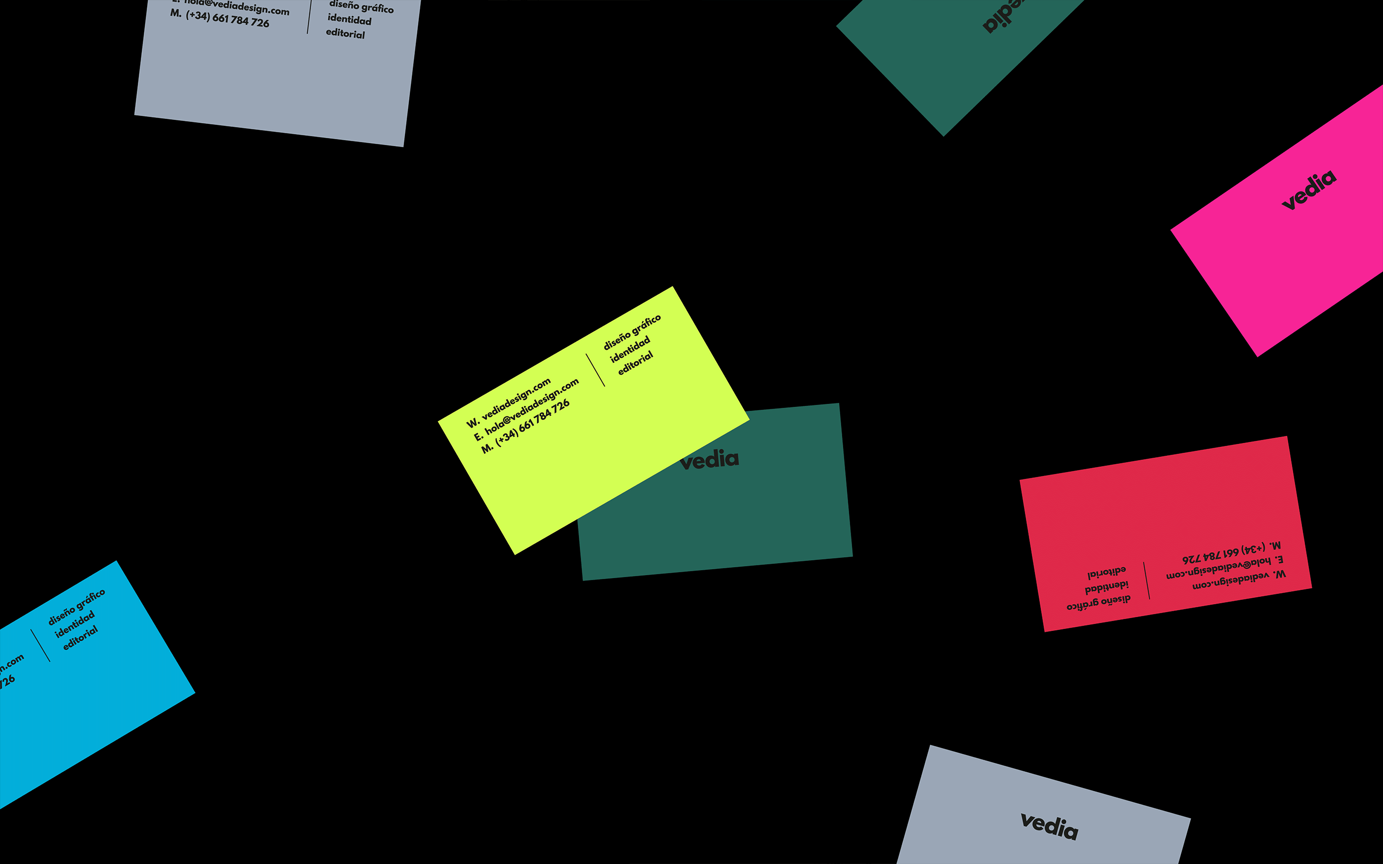 Vedia business cards 1