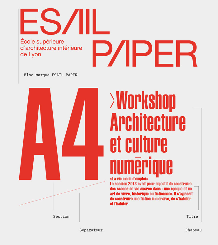 Style guide. Elements are explained with names set in IBM Plex Mono.