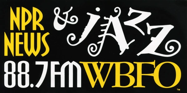 88.7 WBFO bumper sticker