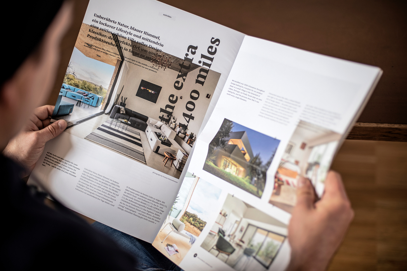 Conmoto customer magazines - Fonts In Use