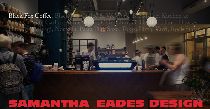 Samantha Eades Design portfolio website 1