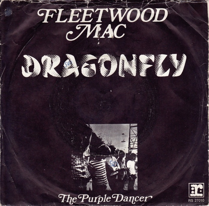Fleetwood Mac – “Dragonfly” / “The Purple Dancer” German and Dutch single covers 2