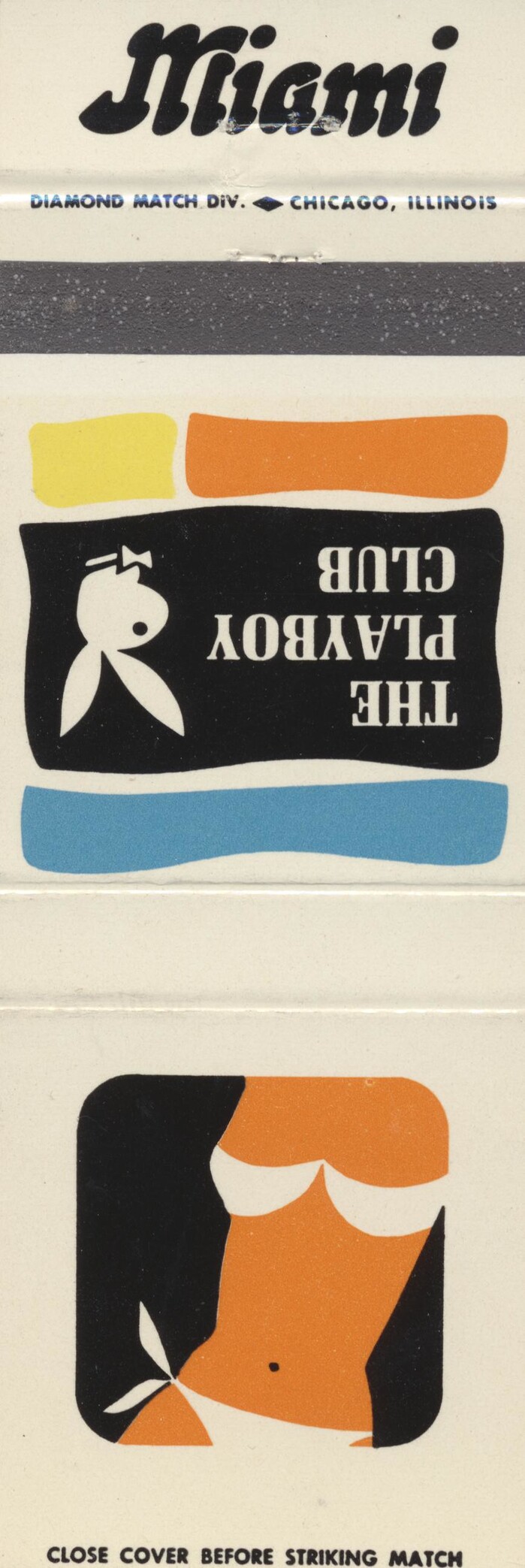 The Playboy Club city matchbook covers 16