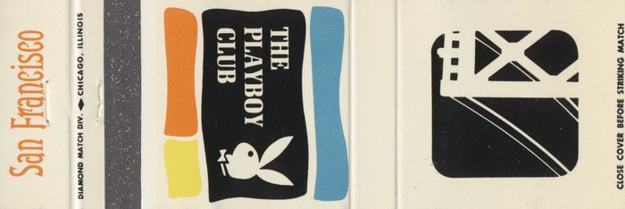 The Playboy Club city matchbook covers 23