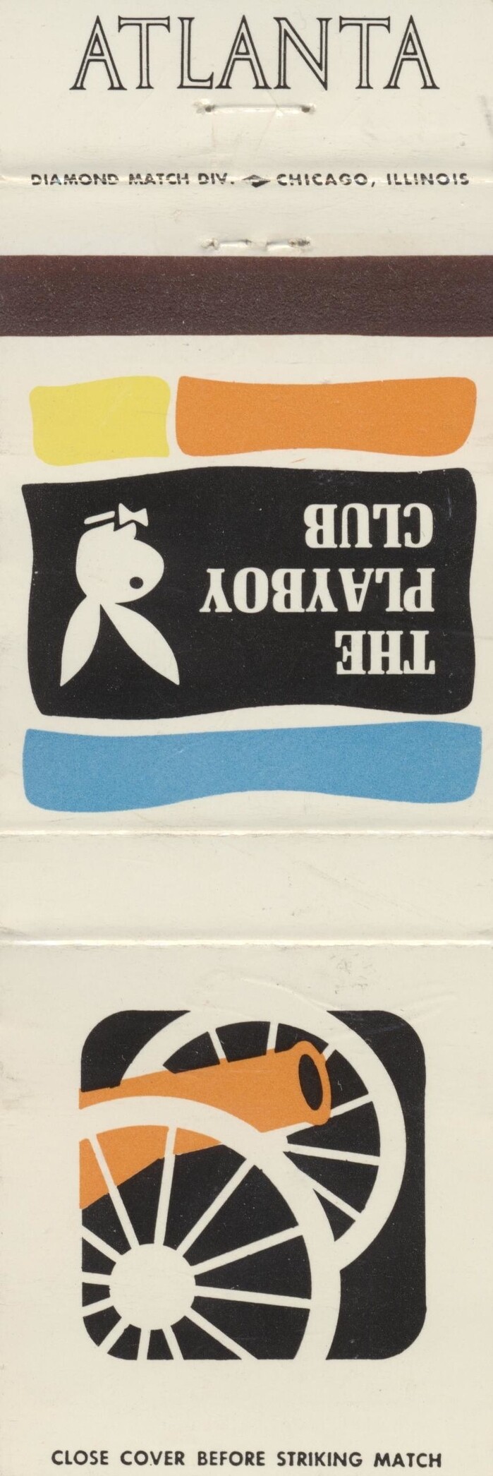 The Playboy Club city matchbook covers 2