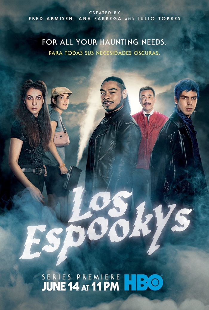 Los Espookys TV show logo and poster 2