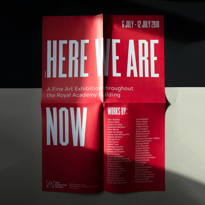 “Here we are now”, KABK 5