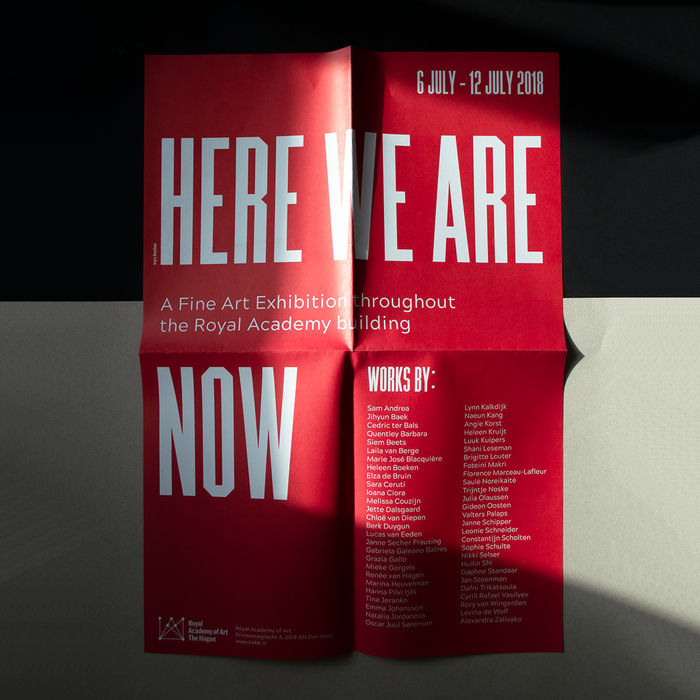 “Here we are now”, KABK 5