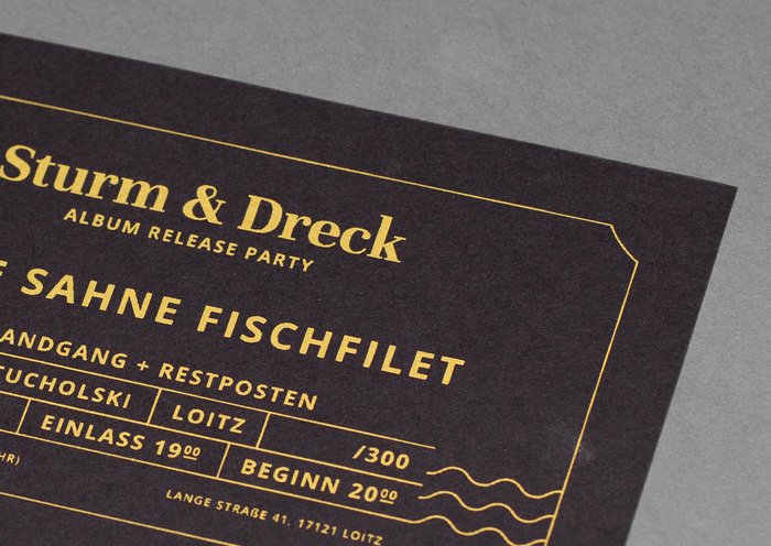 Sturm & Dreck album release party tickets by Feine Sahne Fischfilet 1