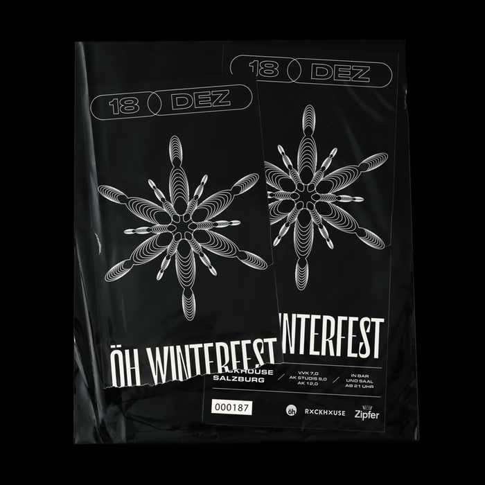 ÖH Winterfest poster and tickets 2