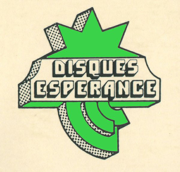 The Disques Espérance logo uses ITC Pioneer.