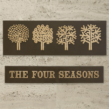 The Four Seasons restaurant identity