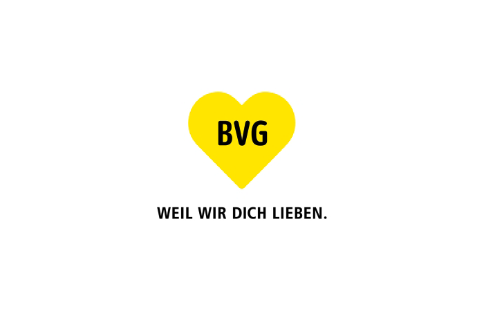 For comparison: The standard version with the logo letters within the yellow heart.