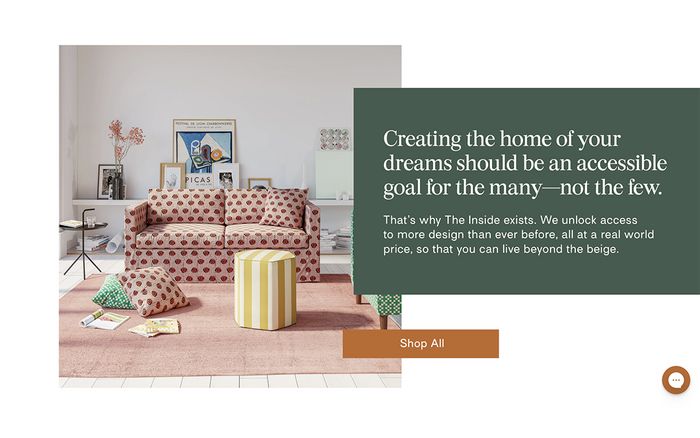 The Inside furniture website 2