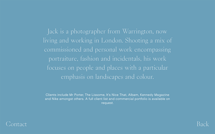 Jack Johnstone portfolio website 6
