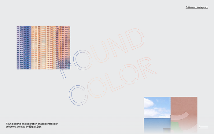 Found Color Archive website 1