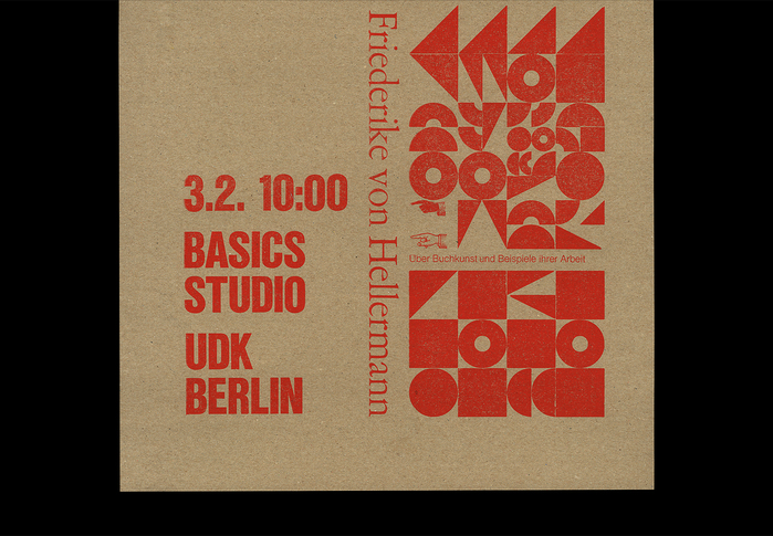 Buch.kunst lecture poster 3