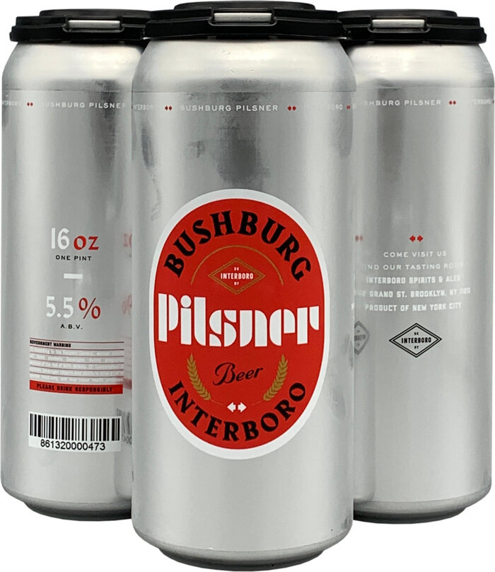 Bushburg Pilsner by Interboro Spirits &amp; Ales 2