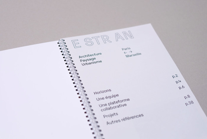 Estran identity and website 2