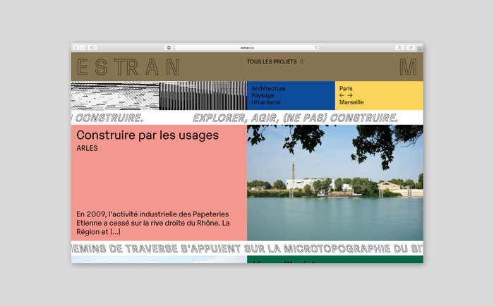 Estran identity and website 6