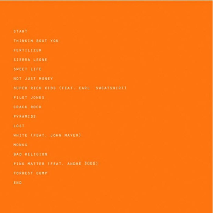 Frank Ocean – Channel Orange album art 3