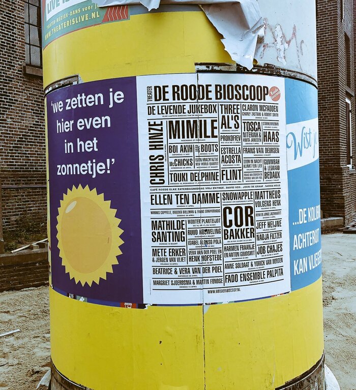Roode Bioscoop program posters 2