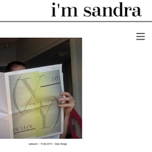 Sandra Stokka portfolio website