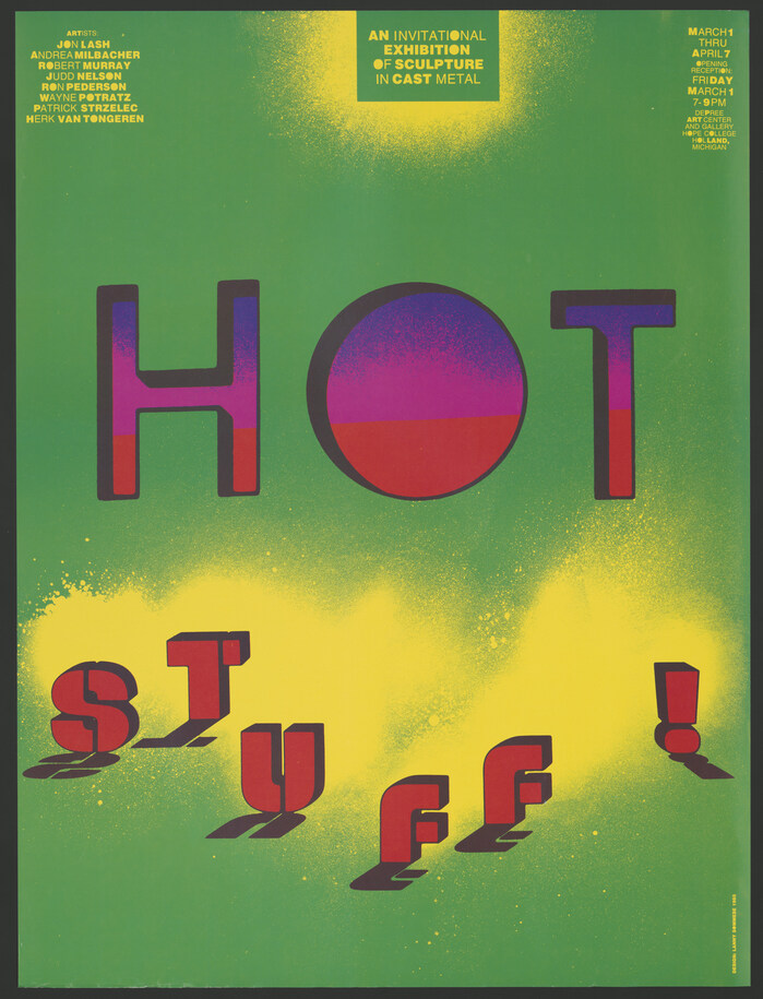 Hot Stuff! exhibition poster
