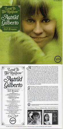 Astrud Gilberto – <cite>Look to the Rainbow </cite>album art