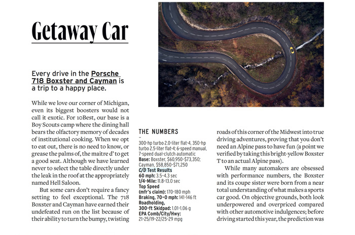 Car and Driver magazine (2020 redesign) 11