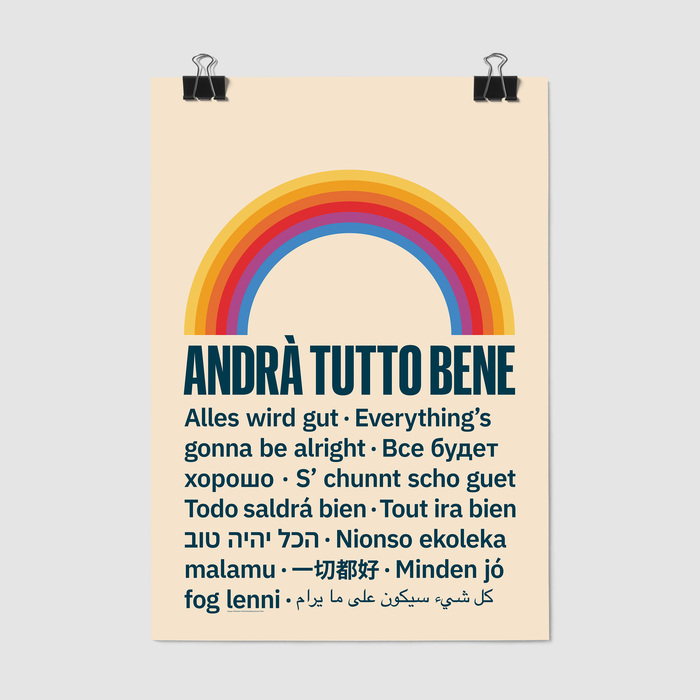 “Andrà Tutto Bene” poster 1