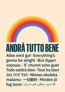 “Andrà Tutto Bene” poster