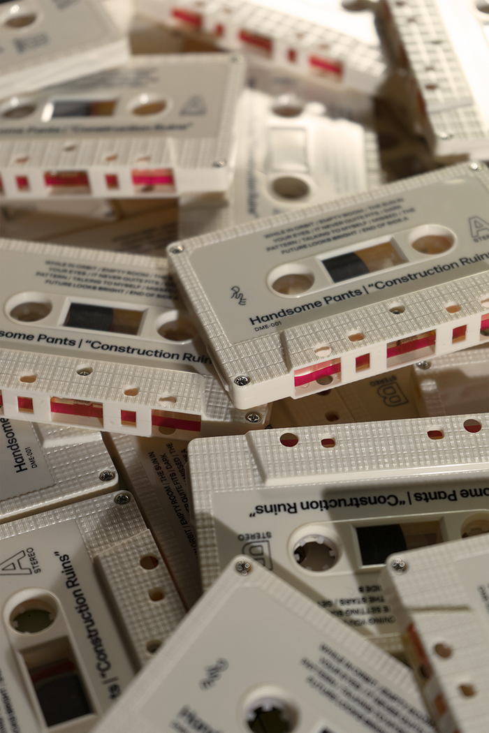 Pile of cassettes produced by our new friends at duplication.ca.