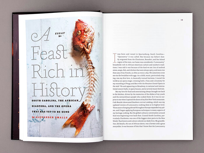 “A Feast Rich in History” showcases Tanja Italic’s swash A and its discretionary ligature for st.
