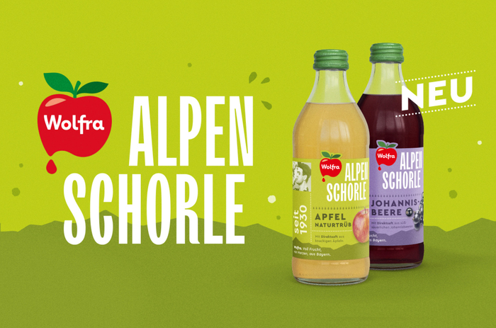 Wolfra Alpenschorle packaging 3