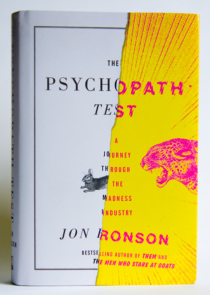 The Psychopath Test, Riverhead Books Edition - Fonts In Use