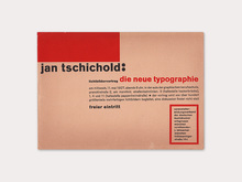 <cite>Die Neue Typographie</cite>, lecture invitation