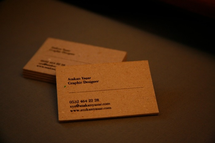 Atakan Yasar Business Cards 6