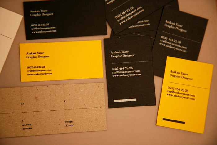 Atakan Yasar Business Cards 7