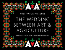 <cite>The Wedding between Art &amp; Agriculture</cite> invitation