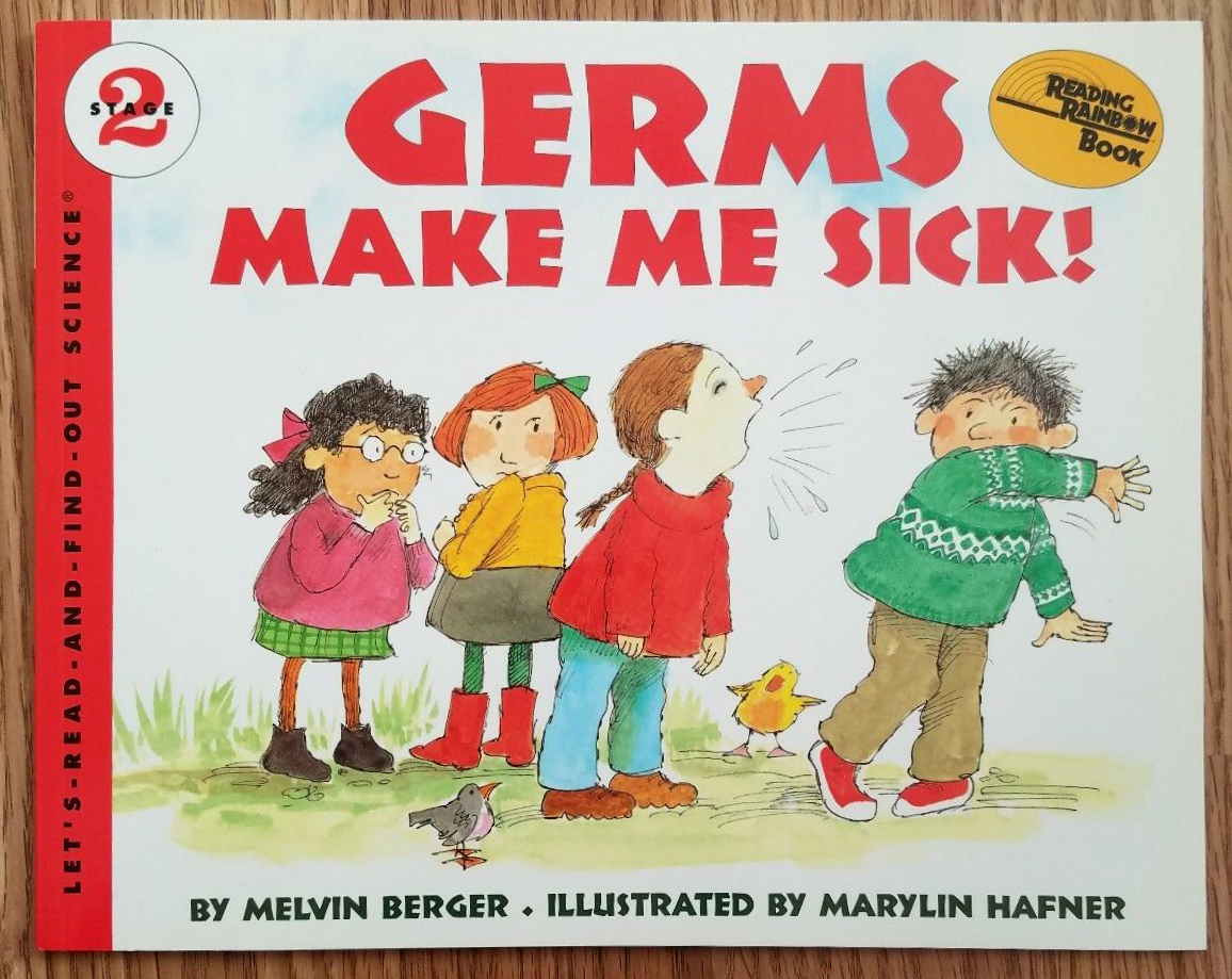 Make german. Make it sick book. How Germs look like.