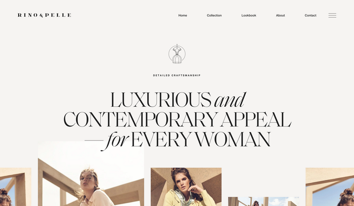 Rino &amp; Pelle identity and website 2